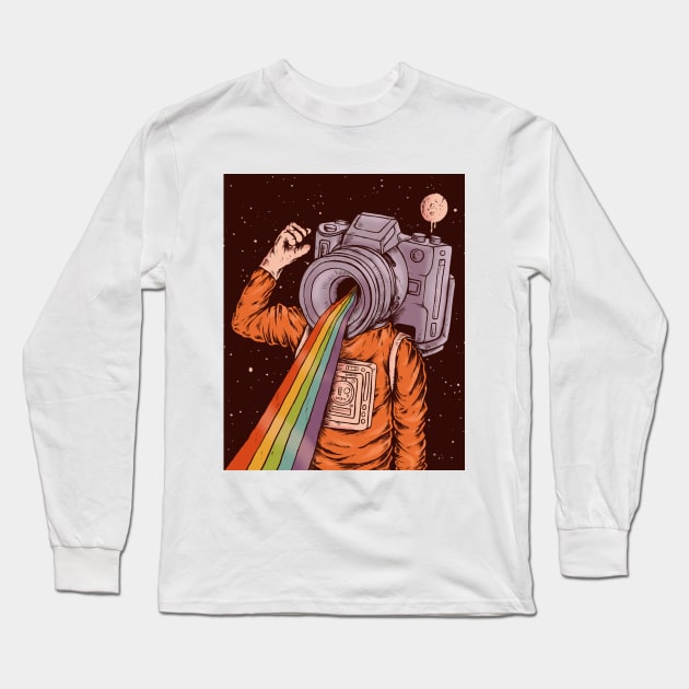 Capturing Dreams Long Sleeve T-Shirt by normanduenas